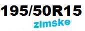 195-50R15 zimske